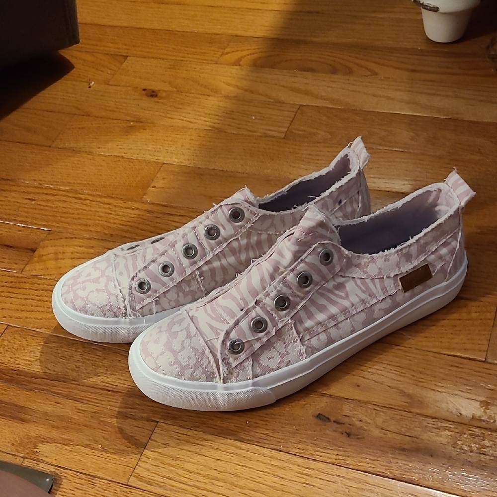 Blowfish Pink Sneakers Casual Canvas Style